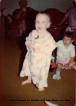 1973-07 Gregory 3rd Birthday, Aunt Bella, Stacey, unk, NaNa.jpg