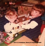 1973-12 Christmas, Stacey & Gregory Wardell.jpg