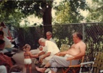 1976-08 Slattery reunion,Uncle gene,Uncle Buddy,BoBo,Dad.jpg