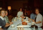 1977-04 Easter at Aunt Marges,Matilda, Mary, Bill, Liz, DeDe.jpg