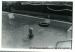 1977-08 Everyone using Moms pool, Mom in her masterpiece.jpg