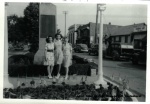 1944- Juliet on right, Enus on Left, Lindenhurst.jpg