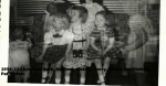 1954-12 Christmas Barb, Maureen Waters, Gerry, Eileen, Pat Slattery, Pat Waters.jpg
