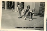1954-Spring Barb, Pat, Eileen at Barb's recitial.jpg